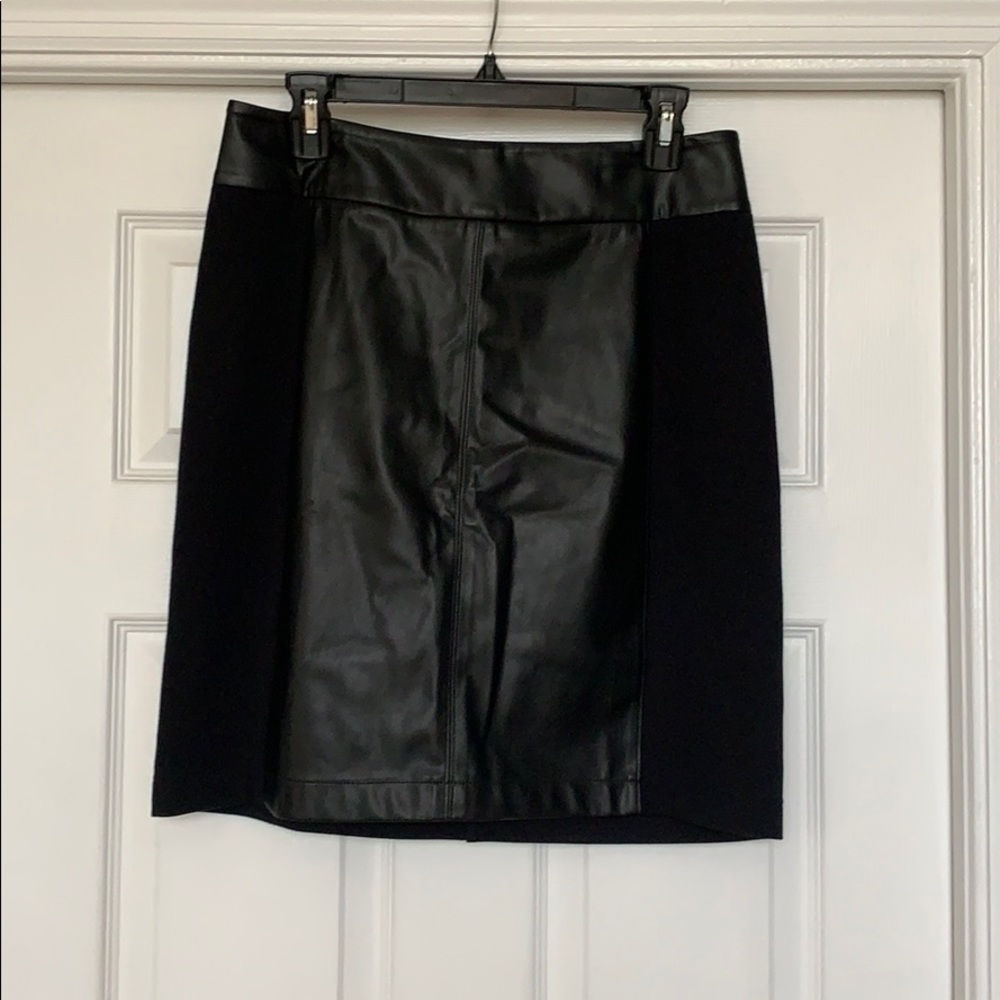 Faux leather Cabi pencil skirt